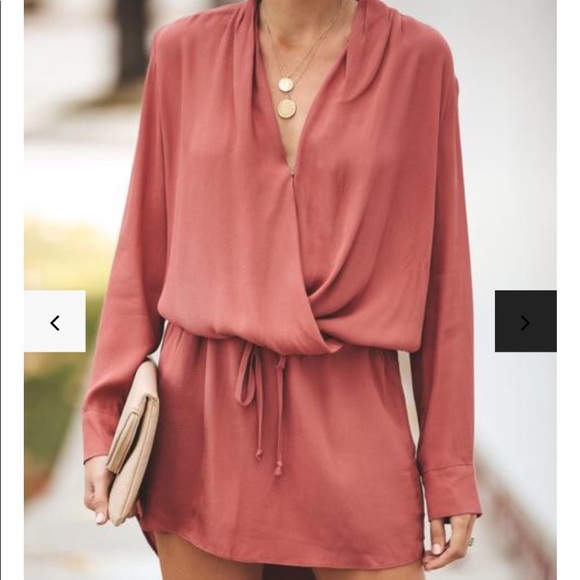 Vici draped crossover dress - Picture 3 of 4